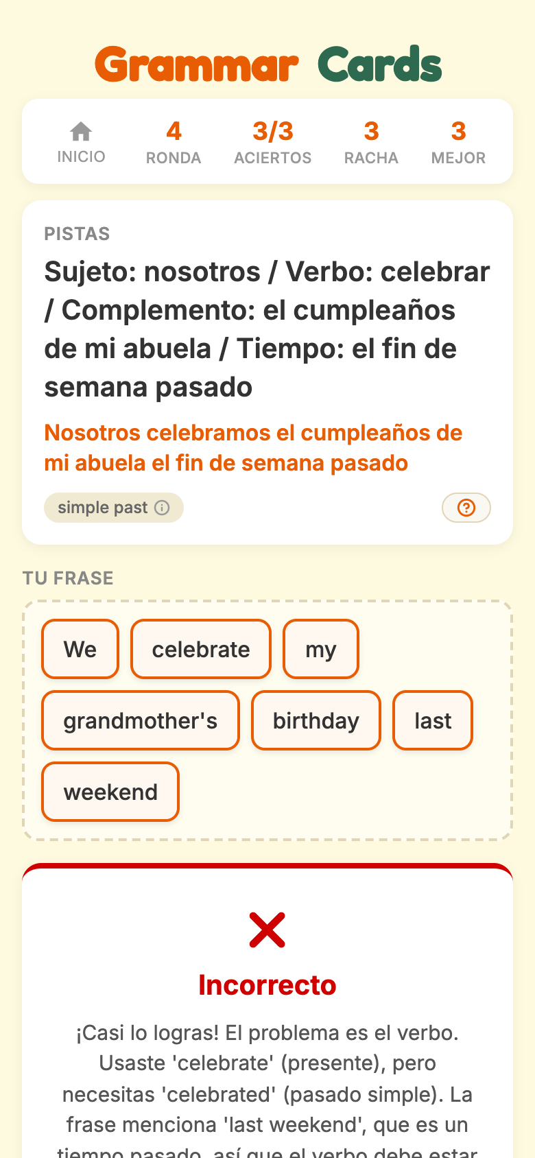 Retroalimentación con IA